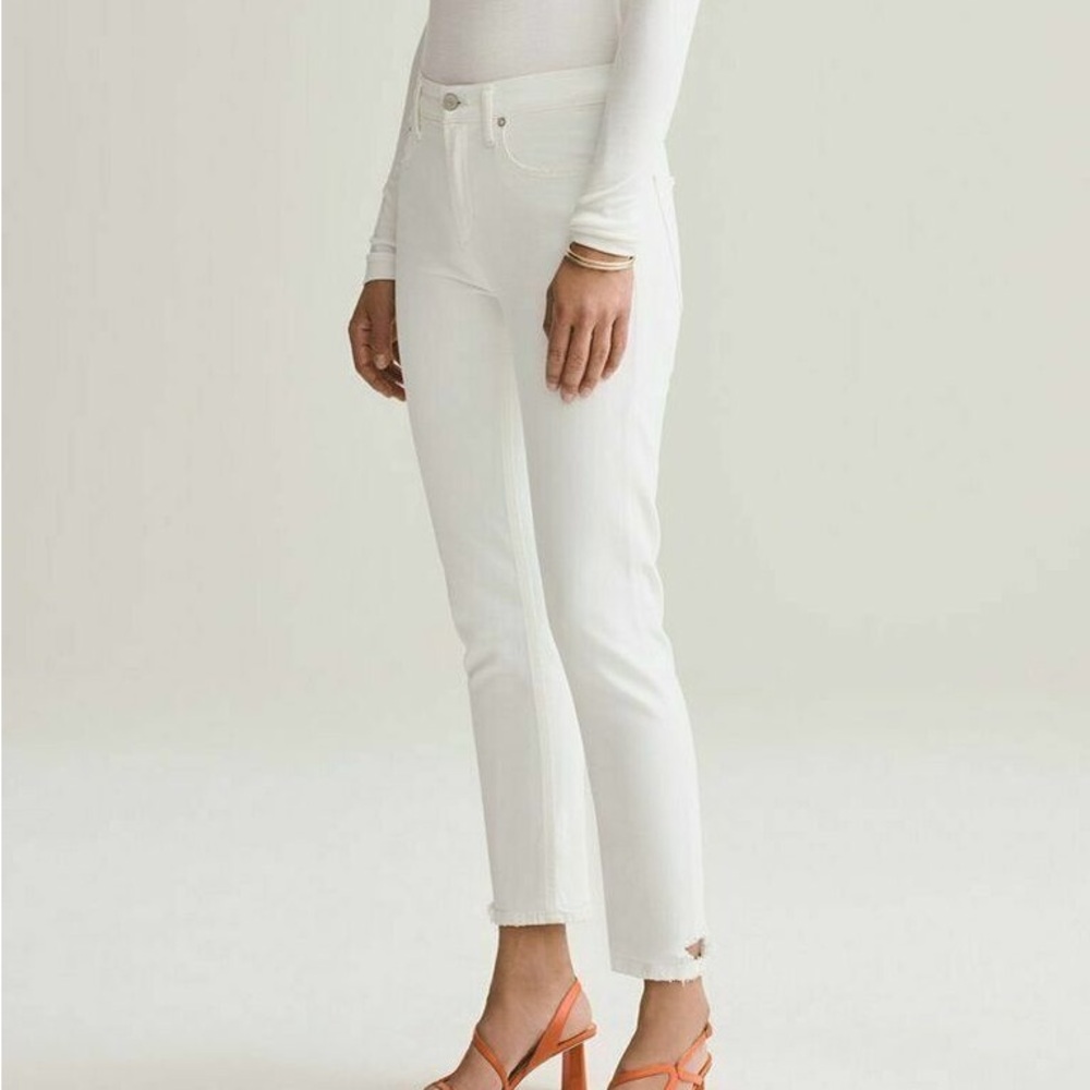 Agolde Toni White Jeans
